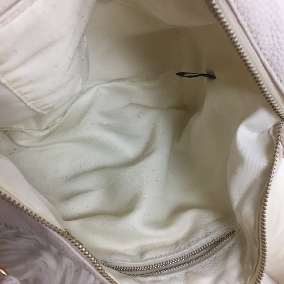 BCBG Cream White Crossbody Bag Purse Y2K - Picture 7 of 8